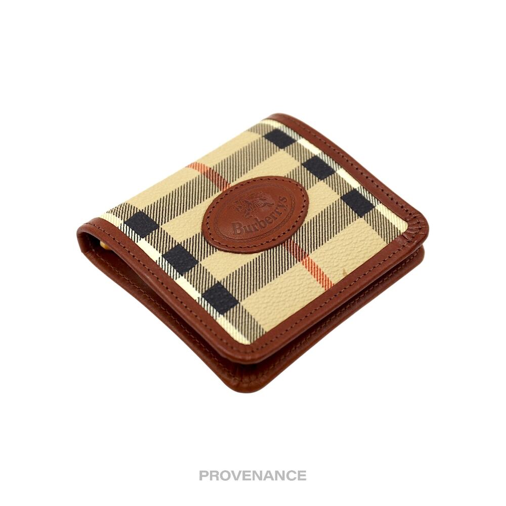 🔴 Burberry Vintage Golf Tee Wallet - Nova Haymarket Check - Picture 5 of 5